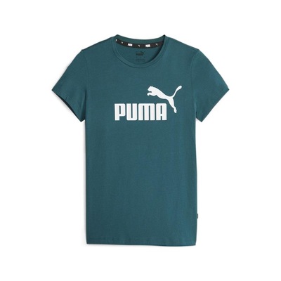 Camiseta Feminina Puma Manga Curta Essentials Logo Tee - Foto 4