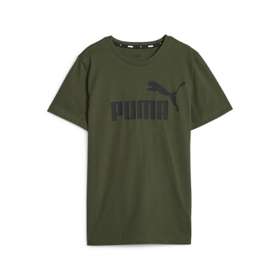 Camiseta Puma Essentials Ess Logo Tee B - Infantil - Foto 1