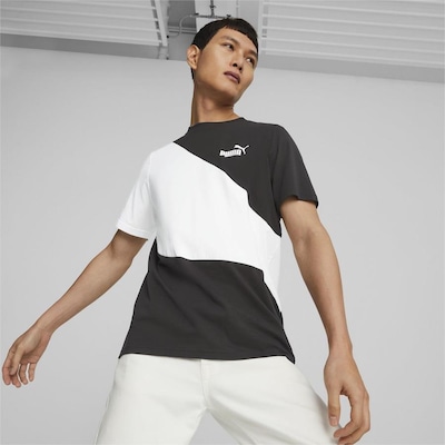 Camiseta Puma Power Cat - Masculina - Foto 3