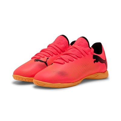 Chuteira de Futsal Puma Future 7 Play - Infantil - Foto 2