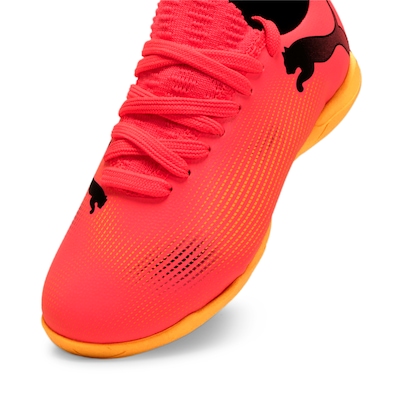 Chuteira de Futsal Puma Future 7 Play - Infantil - Foto 6