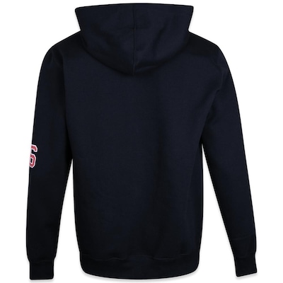 Blusão De Moletom New Era Canguru Fechado Chicago Bulls Club House - Masculino - Foto 2