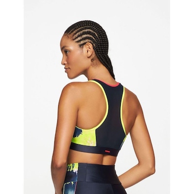 Top Fitness com Bojo Bodyforsure Nadador Estampado Sunshine - Feminino - Foto 3