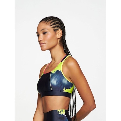 Top Fitness com Bojo Bodyforsure Nadador Estampado Sunshine - Feminino - Foto 4