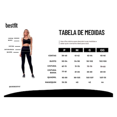 Calça Legging Vestem Fuso Catarina - Feminina - Foto 4