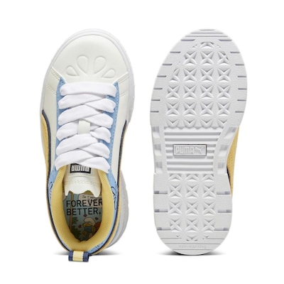 Tênis Puma Mayze X The Smurfs - Infantil - Foto 4