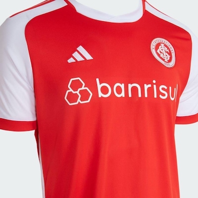 Camisa 1 Sc Internacional 24/25 adidas - Masculina - Foto 4