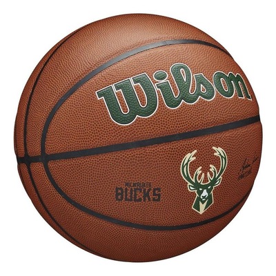 Bola De Basquete Wilson Milwaukee Bucks Team Alliance 7 - Foto 2