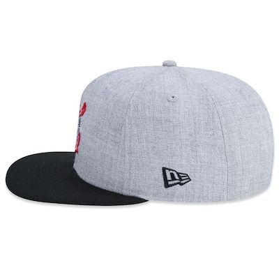 Boné Aba Reta New Era 9Fifty Orig.Fit Corinthians Futebol - Snapback - Adulto - Foto 4