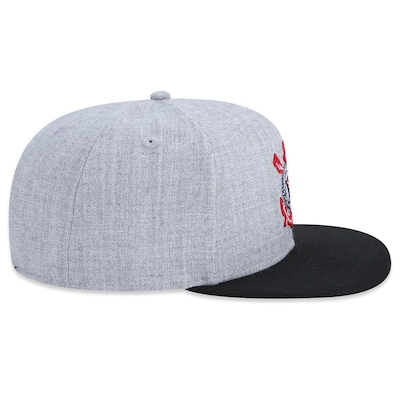Boné Aba Reta New Era 9Fifty Orig.Fit Corinthians Futebol - Snapback - Adulto - Foto 5