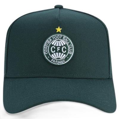 Boné Aba Curva New Era 9Forty A-Frame Coritiba Futebol - Snapback - Adulto - Foto 3
