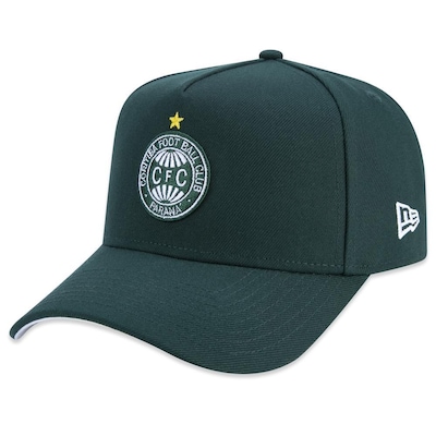 Boné Aba Curva New Era 9Forty A-Frame Coritiba Futebol - Snapback - Adulto - Foto 1