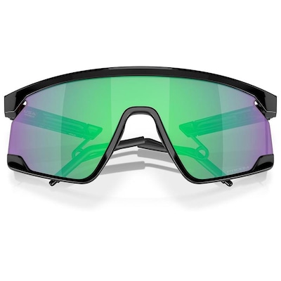 Óculos de Sol Unissex Oakley Bxtr Metal Metal Black Prizm Jade - Foto 4