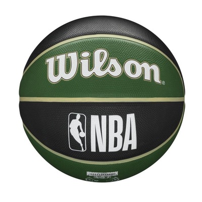 Bola De Basquete Nba Wilson Tribute #7 - Milwaukee Bucks Unissex Wilson - Foto 2