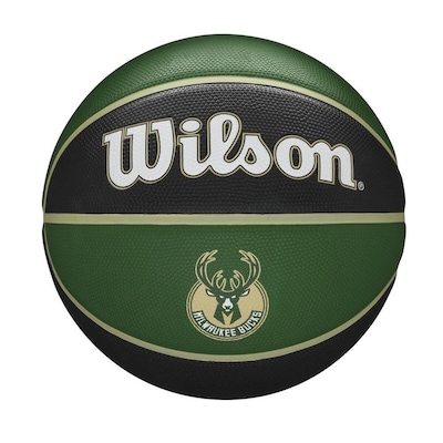 Bola De Basquete Nba Wilson Tribute #7 - Milwaukee Bucks Unissex Wilson - Foto 1