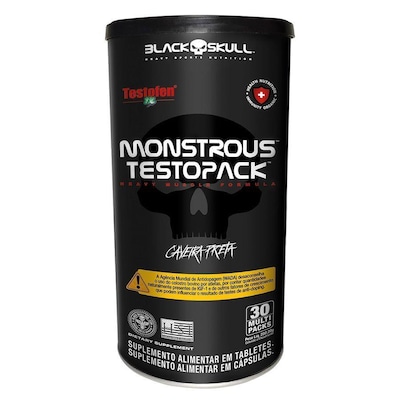 Monstrous Testopack 30 Packs Black Skull - Foto 1