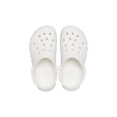 Sandália Crocs Classic Rainbow Glitter Clog T - Infantil - Foto 5