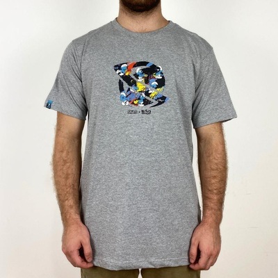 Camiseta Lost Smurfs Saturn Tamanho Grande - Masculina - Foto 1