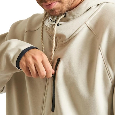 Blusão de Moletom com Capuz Especial Hurley Cabrillo Heat Full Zip - Masculino - Foto 3