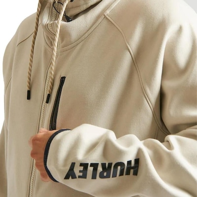 Blusão de Moletom com Capuz Especial Hurley Cabrillo Heat Full Zip - Masculino - Foto 4