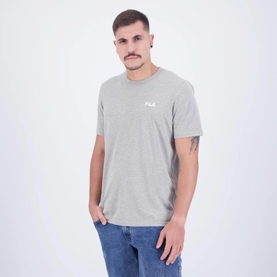 Camiseta Fila Classic - Masculina - Foto 3