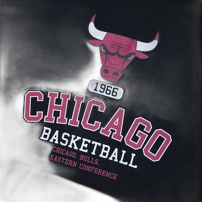 Blusão De Moletom New Era Com Capuz Plus Size Canguru Fechado Chicago Bulls - Masculino - Foto 3