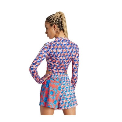 Blusa Cropped adidas Farm adidas Crop Ls - Feminina - Foto 2