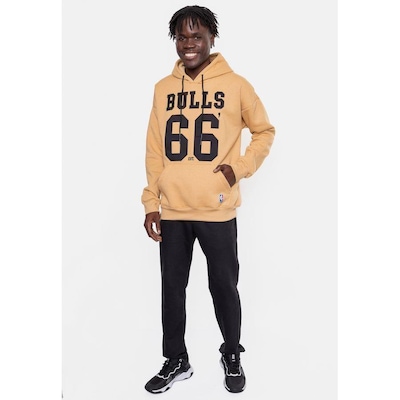 Blusão De Moletom NBA Number Twil Chicago Bulls - Masculino - Foto 4