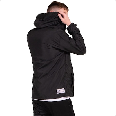 Jaqueta Corta Vento Santos Oficial com Capuz Surf Center Masculina - Foto 6