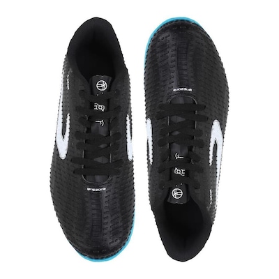 Kit Chuteira Futsal Topper Blast + Meia Sapatilha - Adulto - Foto 4