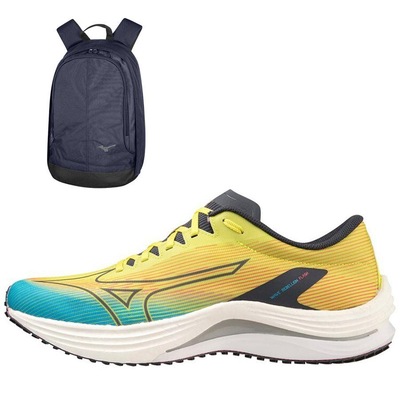 Tênis Mizuno Wave Rebellion Flash + Mochila Fun New - Masculino - Foto 1