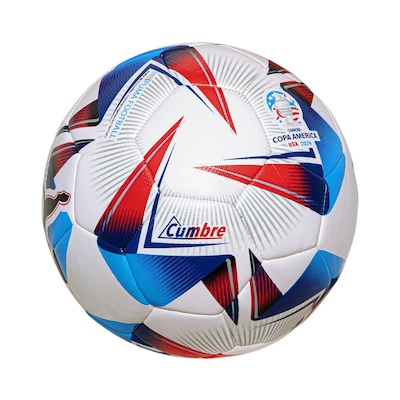 Bola de Futebol de Campo Puma Cumbre Oficial Conmebol Copa América HYB - Foto 2