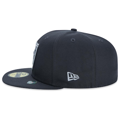 Boné New Era 59Fifty Fitted Las Vegas Raiders Draft 2024 - Masculino - Foto 4