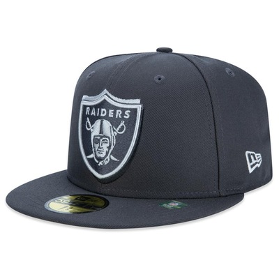 Boné New Era 59Fifty Fitted Las Vegas Raiders Draft 2024 - Masculino - Foto 1