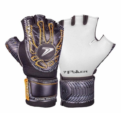 Luva de Goleiro Poker Futsal Hug Flex 4 Profissional Unissex - Foto 1