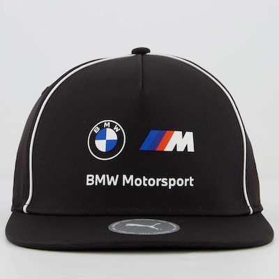 Boné Aba Reta Puma Bmw Motorsport Fb Logo - Strapback - Adulto - Foto 2