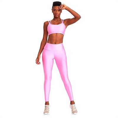 Calça Legging Caju Brasil Atlanta Clássica Glossy - Feminina - Foto 3
