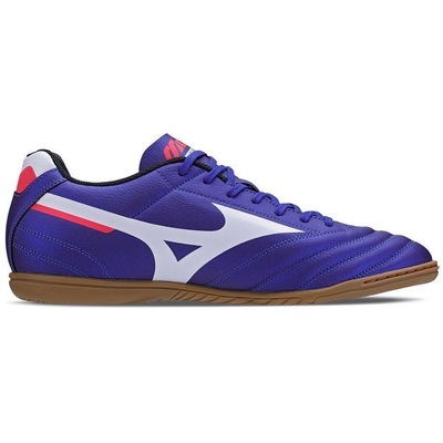 Kit Chuteira Futsal Mizuno Morelia Club In + 1 Meião de Futebol Morelia - Adulto - Foto 2
