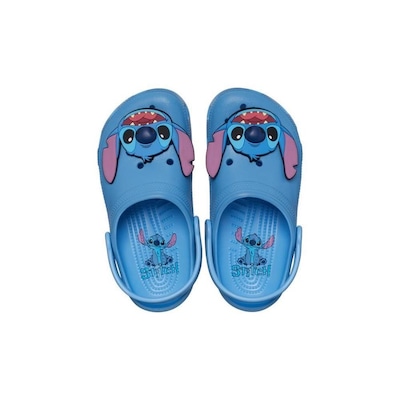 Sandália Crocs Stitch Disney Classic Clog K Oxygen - Unissex - Foto 4