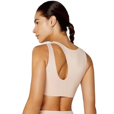 Top Fitness Alto Giro Assimétrico - Feminino - Foto 2