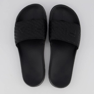 Chinelo Fila Drifter Basic Mini Logo Slide - Masculino - Foto 1