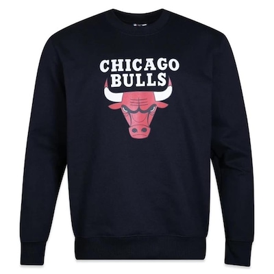 Blusão De Moletom New Era Chicago Bulls Core - Masculino - Foto 1