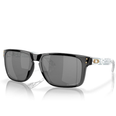 Óculos de Sol Masculino Oakley Holbrook Xl Black Introspect 4359 - Foto 1