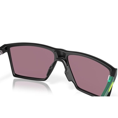 Óculos de Sol Unissex Oakley Futurity Satin Black Prizm Jade - Foto 2
