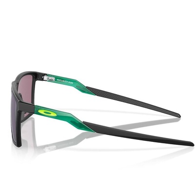 Óculos de Sol Unissex Oakley Futurity Satin Black Prizm Jade - Foto 3