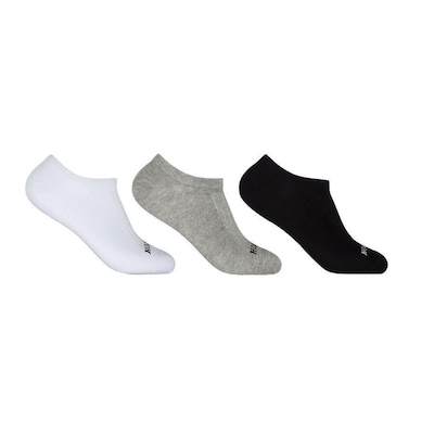 Kit Meias Hoahi Invisível com 3 Pares - Adulto - Foto 1