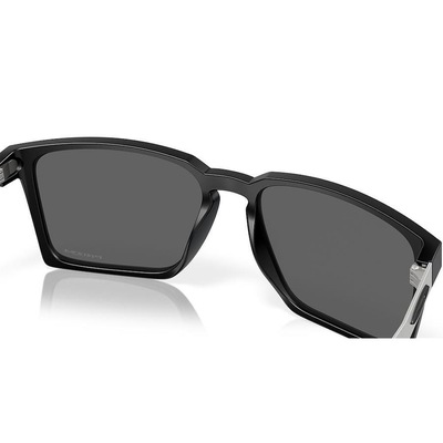 Óculos de Sol Unissex Oakley Exchange Sun Satin Black Prizm - Foto 2