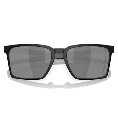 Óculos de Sol Unissex Oakley Exchange Sun Satin Black Prizm - Foto 4
