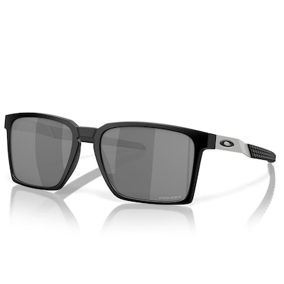 Óculos de Sol Unissex Oakley Exchange Sun Satin Black Prizm - Foto 1