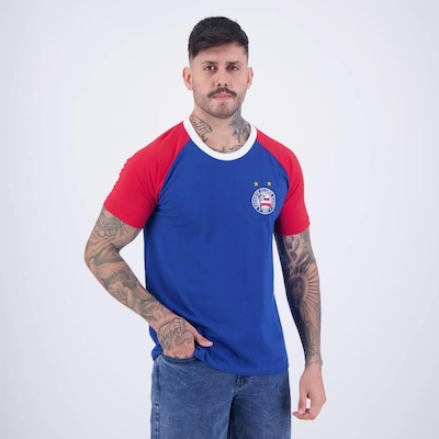 Camisa do Bahia Retromania Basic - Masculina - Foto 4
